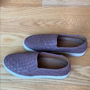 Frye woven slip on shoe